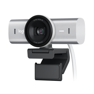 Logitech MX Brio 4K Ultra HD Webcam – Pale Grey