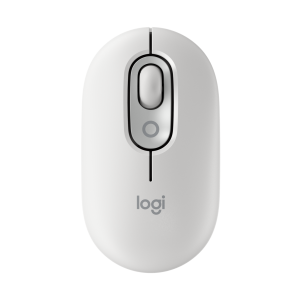 Logitech POP Mouse with emoji – Off White