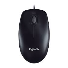 Logitech M 100r Corded Mouse – Black