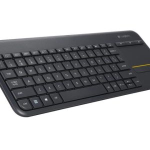 Logitech K 400 Plus Wireless Touch Keyboard – Black