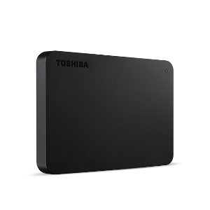 TOSHIBA – Canvio Basic 3.0 Portable Hard Drive 1TB, Black Type-C