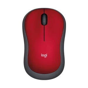 Logitech M 185 Wireless Mouse – Red
