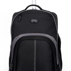 Targus 16″ Compact Rolling Backpack – Black/Grey