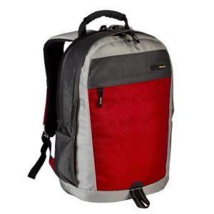 Targus 16″ Brick Backpack – Red grey