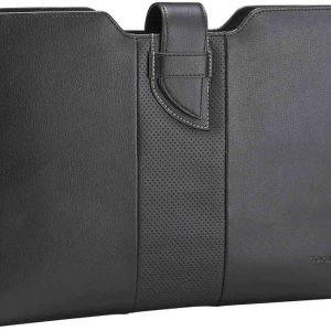 Targus 13″ Luxury Leather Sleeve for Ultrabook (Black)
