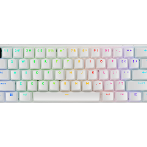 Logitech PRO X 60 LIGHTSPEED Wireless Gaming Keyboard (Tactile) – White