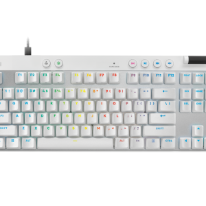 Logitech Pro X TKL Rapid Gaming Keyboard – White