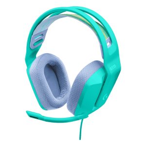 Logitech G 335 7.1 Lightspeed Wired Gaming Headset – Mint