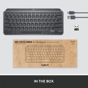 LOGITECH MX Keys Mini For Business – Graphite
