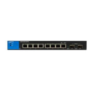 LINKSYS L2 SMART SWITCH, 8-PORT + 2-SFP 1GBPS BUSINESS GIGABIT SWITCH