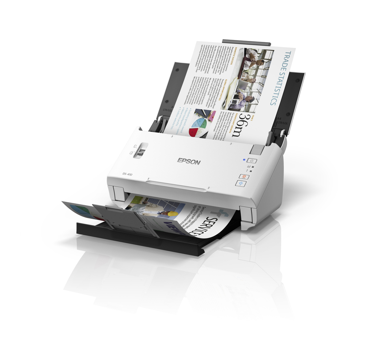 Epson WorkForce DS-410 A4 Duplex Sheet-fed Document Scanner - Image 2