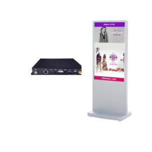 DigiSIGN Floorstand Interactive 43S White with Android Box