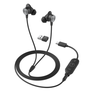 LOGITECH HEADSET ZONE Wired Earbuds Team