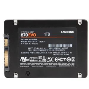 SAMSUNG SSD INTERNAL 870 EVO 1TB MZ-77E1T0BW