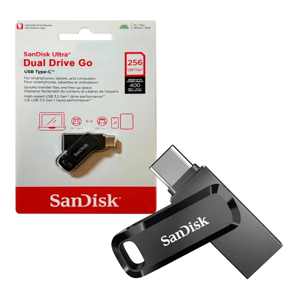 FLASHDISK SANDISK SDDDC3 GO USB TYPE C otg 256GB - Image 2