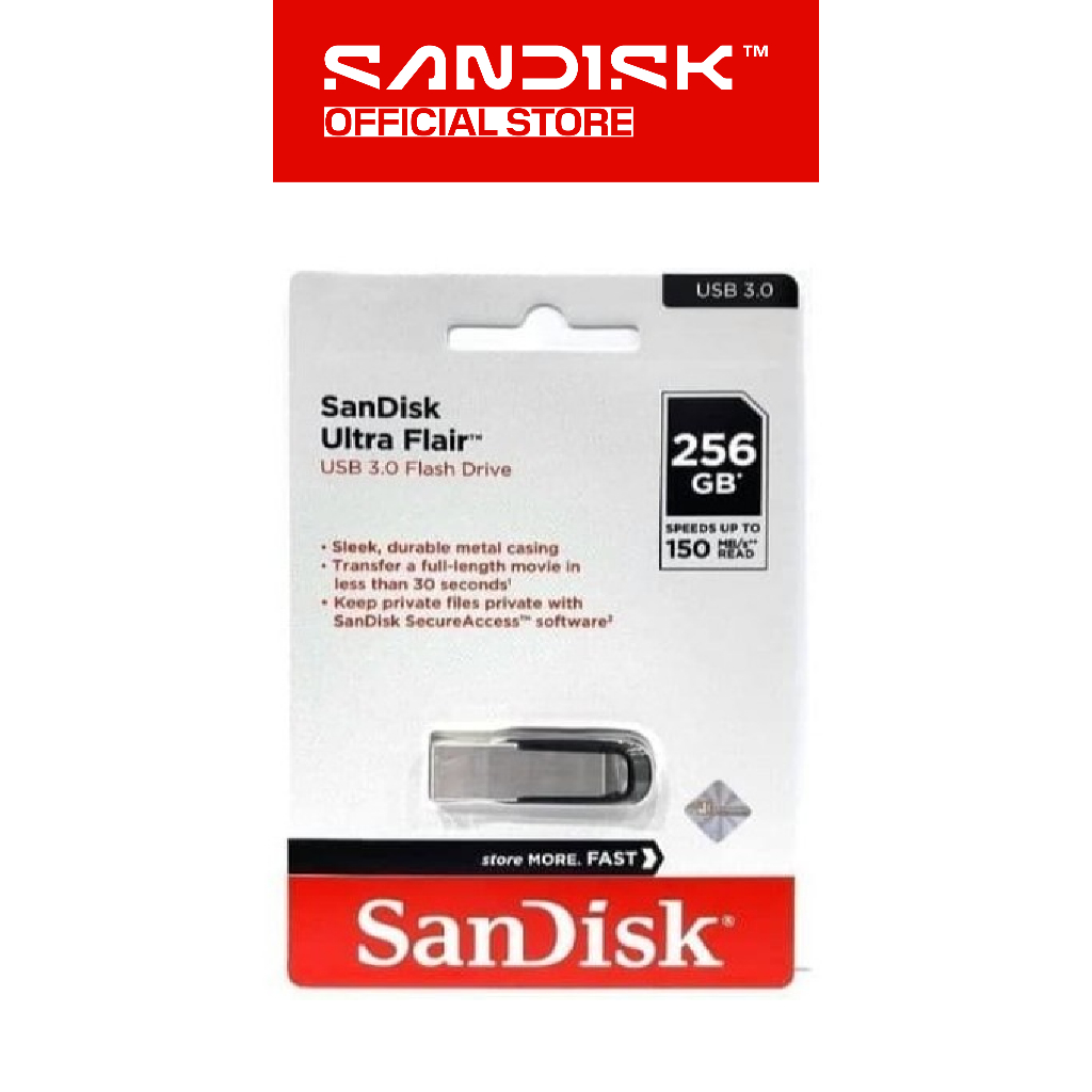 FLASHDISK SANDISK SDCZ73 ultra flair usb 3.0 512gb - Image 2